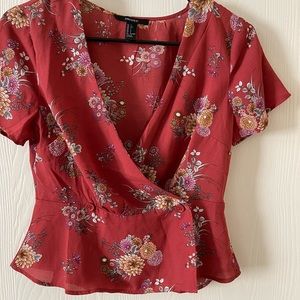 Forever 21 surplice top